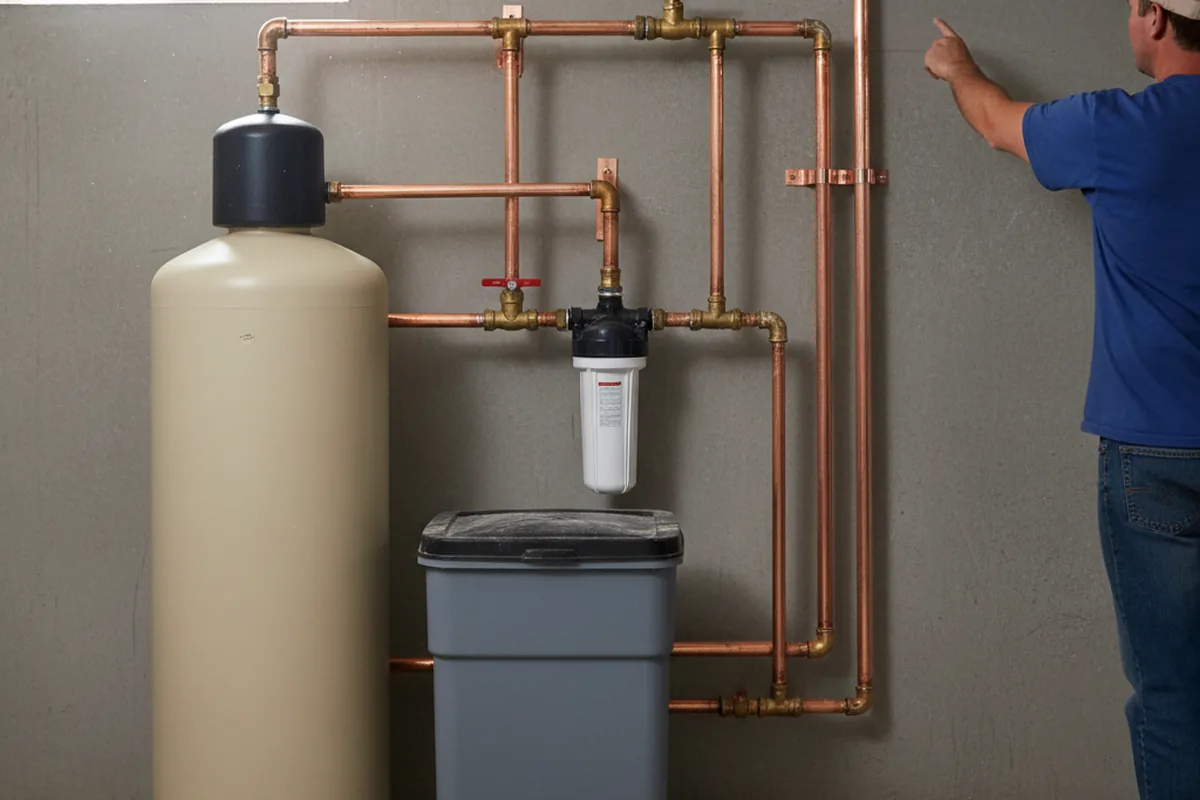 Whole-house water treatment system installed in Mount Tabor